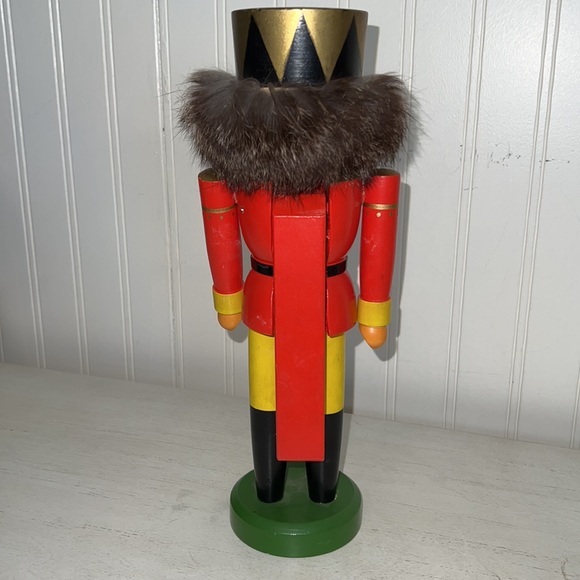 Holiday Vintage Erzgebirge King Christmas Nutcracker German